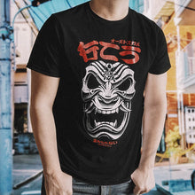Load image into Gallery viewer, Oni Samurai Mask - T shirt Oldskull Shirts Store USA the best store in North America